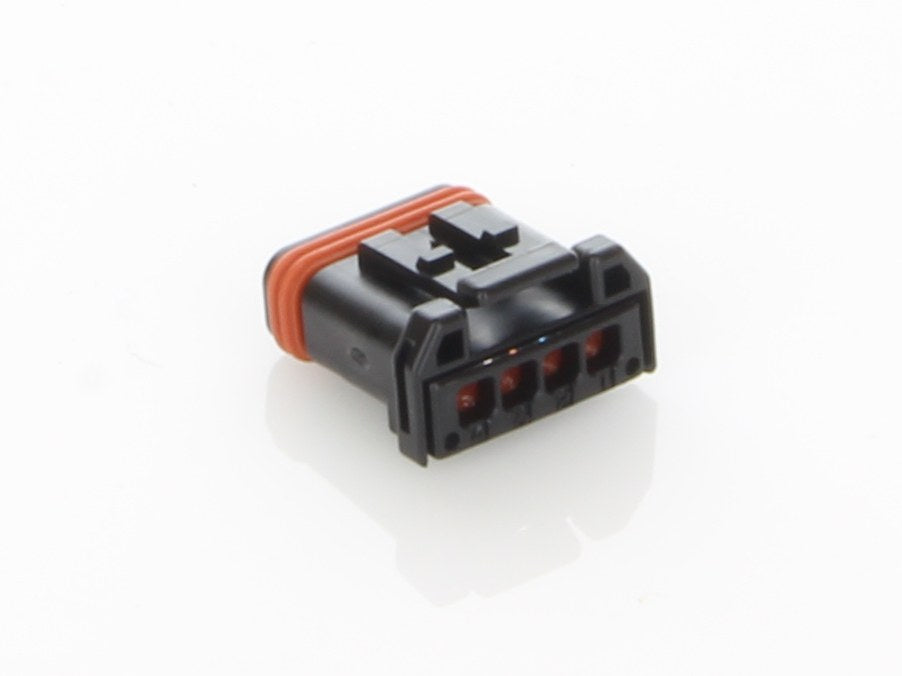 MX-1900 4-Position Socket Housing – Black.
