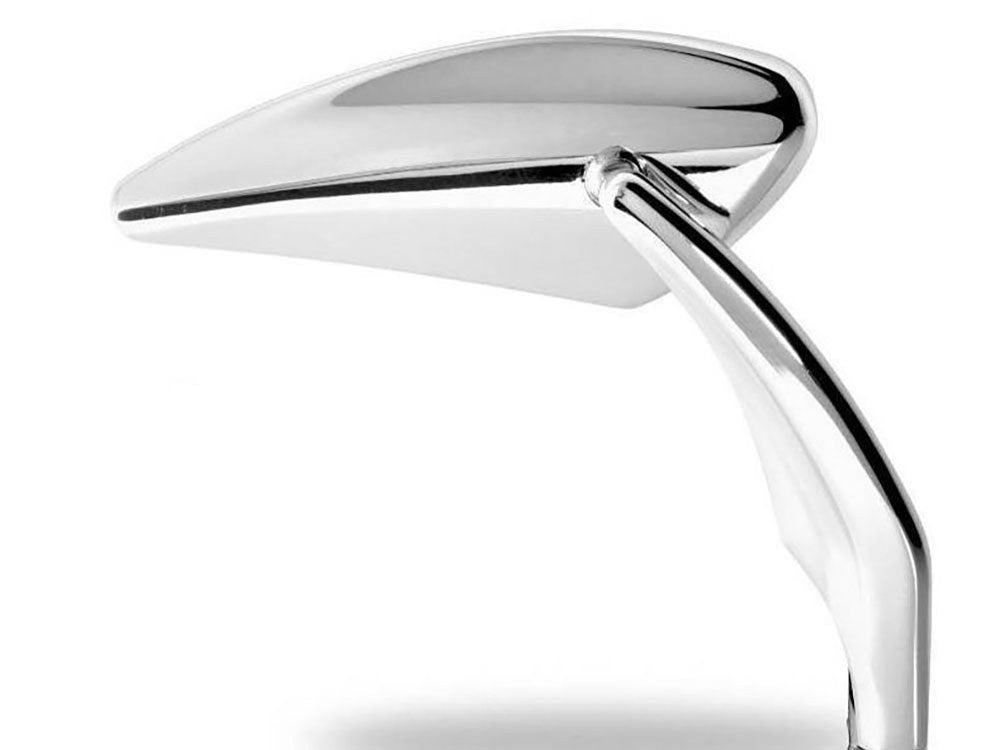 Torque Mirror – Chrome. Fits Left