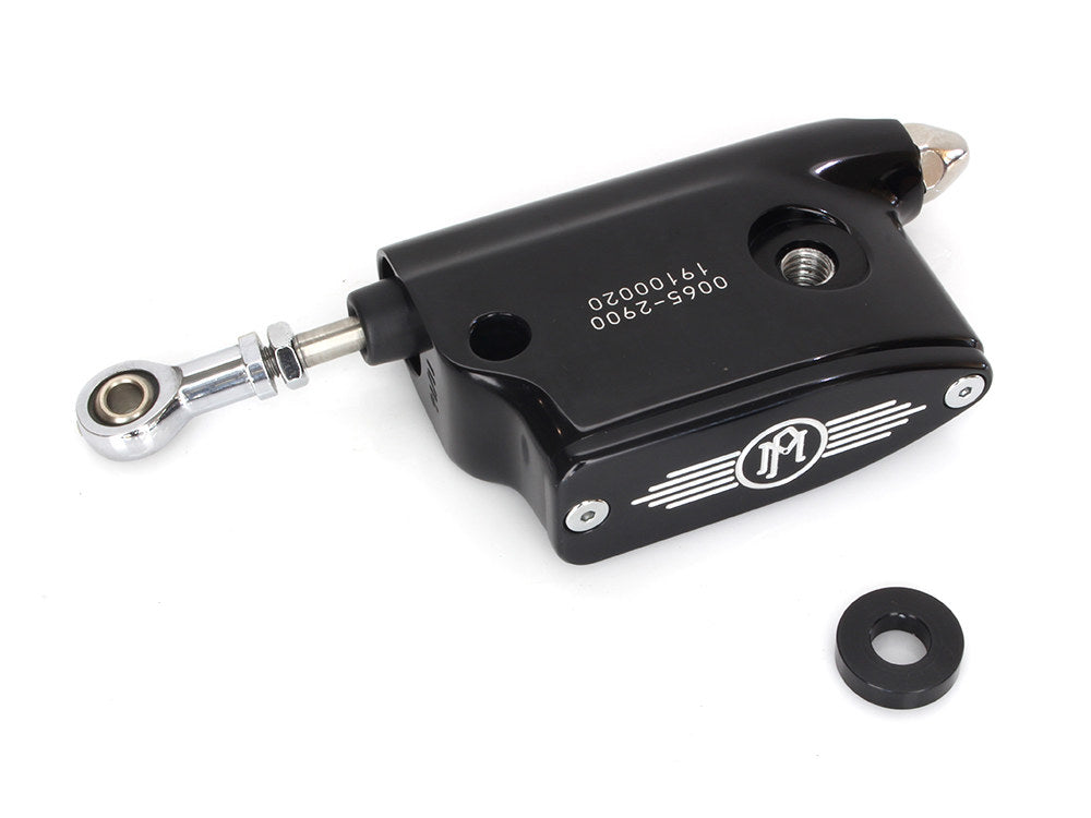 11/16in. Rear Brake Master Cylinder – Black Contrast Cut. Fits Performance Machine Forward Controls.