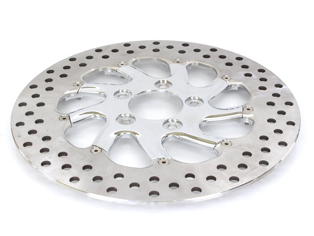 11.8in. Right Hand Rear Torque Disc Rotor – Chrome. Fits Touring 2008up.