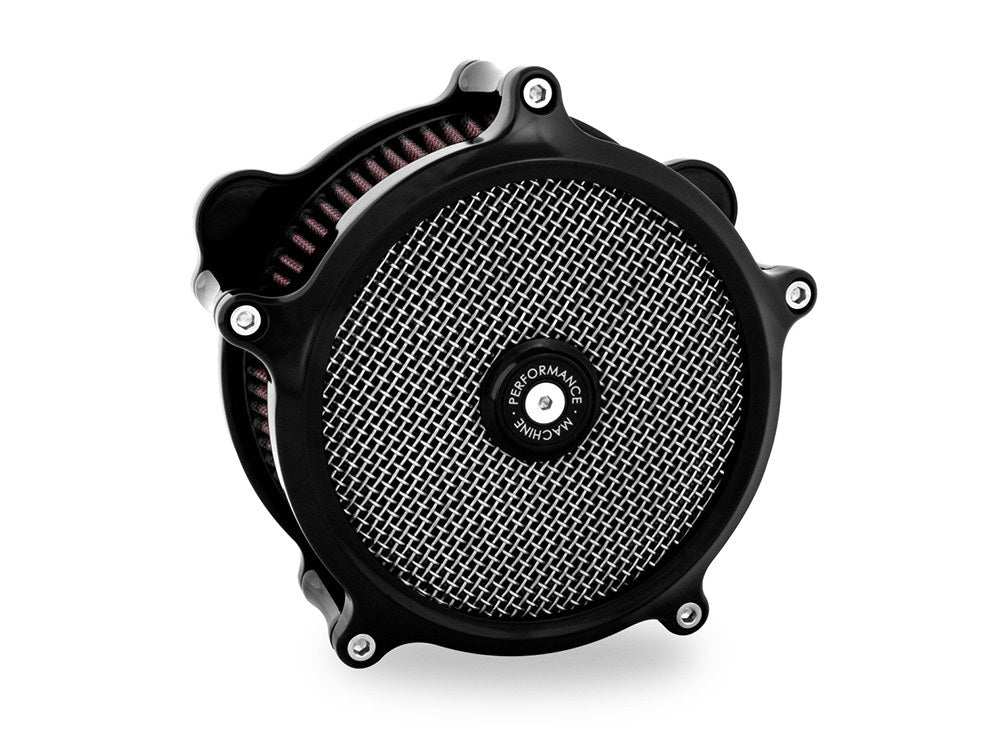 Super Gas Air Cleaner Kit – Black. Fits Touring 2017-2024 & Softail 2018-2024
