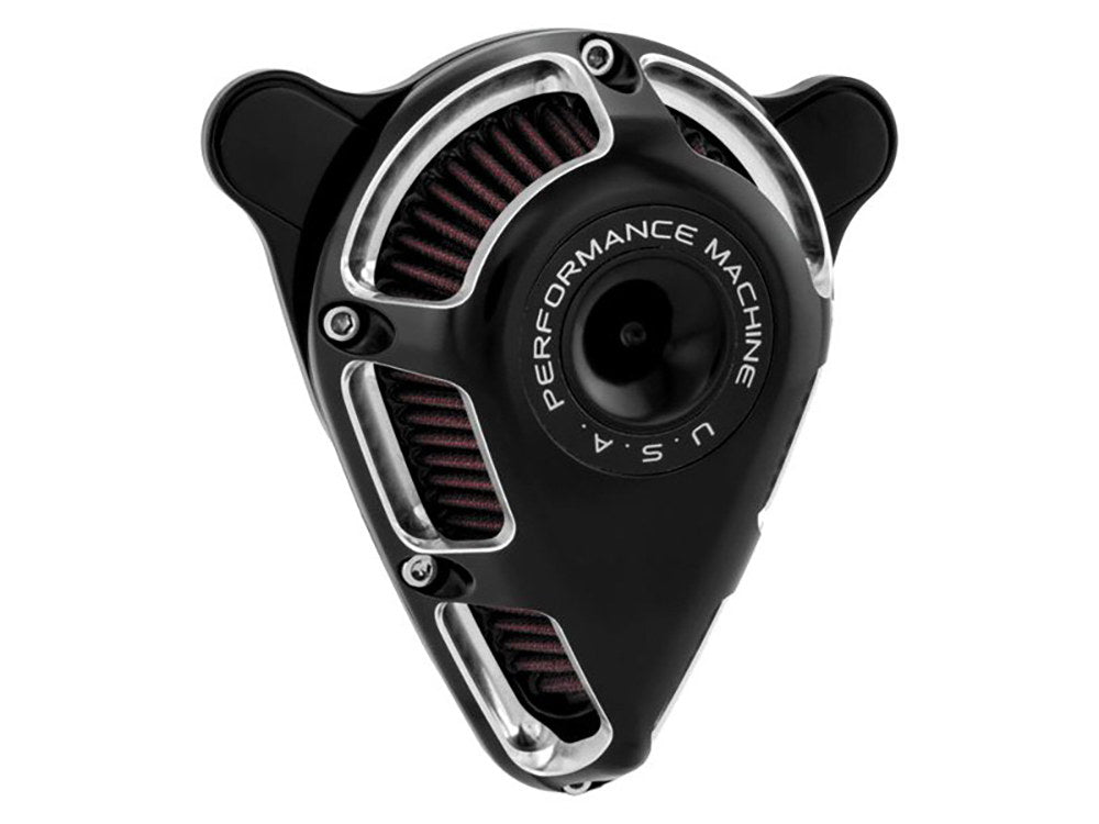 Jet Air Cleaner Kit – Black Contrast Cut. Fits Touring 2017-2024 & Softail 2018-2024