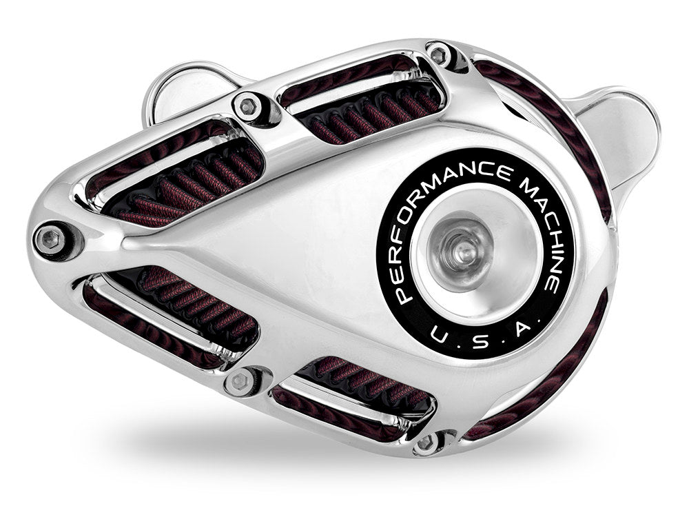 Jet Air Cleaner Kit – Chrome. Fits Touring 2017-2024 & Softail 2018-2024