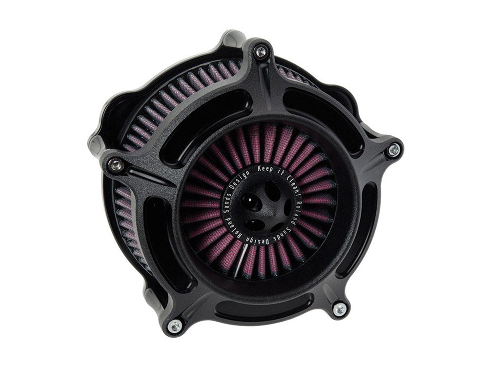 Turbine Air Cleaner Kit – Black Ops. Fits Touring 2017-2024 & Softail 2018-2024