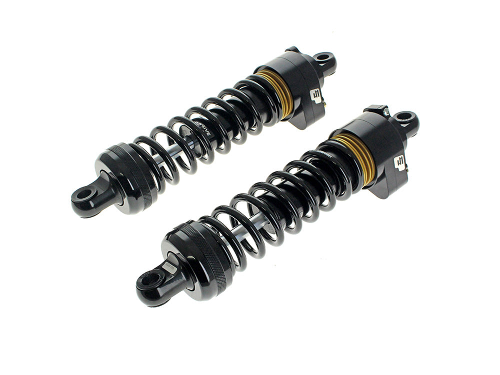 944 Series with Quik Preload System, 13in. Heavy Duty Spring Rate Rear Shock Absorbers – Black. Fits Touring 1980up