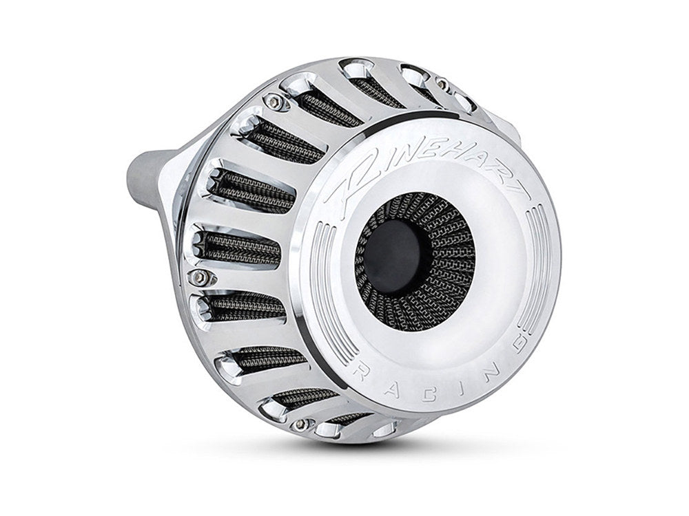Moto Air Cleaner Kit – Chrome. Fits Touring 2017-2024 & Softail 2018-2024