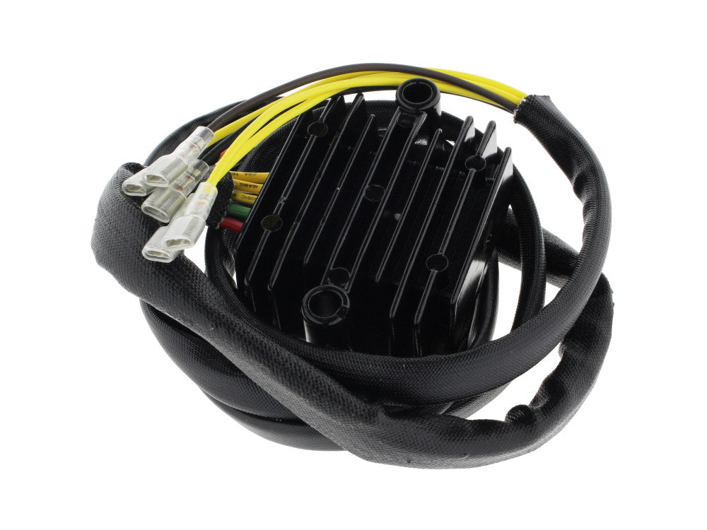 Regulator/Rectifier – Black. Fits BMW 600-1000cc 1970-1998.