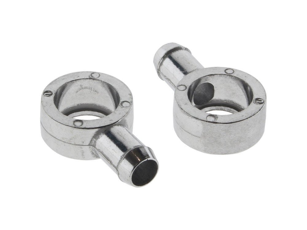 Air Filter Breather Vent Fittings – Aluminum. Sold as a Pair