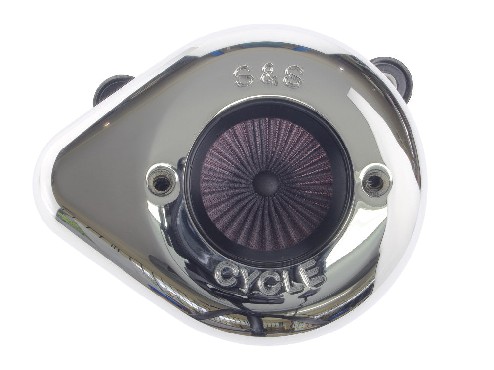 Air Stinger Stealth Air Cleaner Kit – Chrome Teardrop. Fits Touring 2008-2016, Softail 2016-2017, CVO Softail 2011-2017 & Dyna Low Rider S 2016-2017 with Throttle-by-Wire