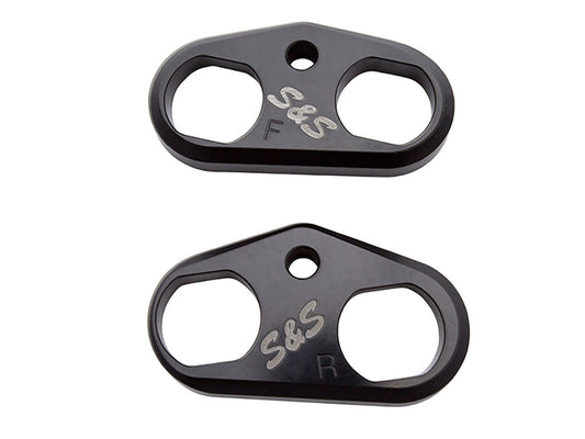 Lifter Cuffs – Black. Fits Milwaukee-Eight 2017up.