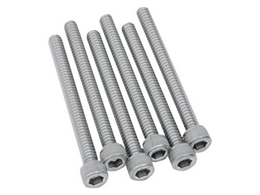 3/8-16 x 2-1/2in. UNC Button Head Allen Bolts – Chrome. Pack 10.
