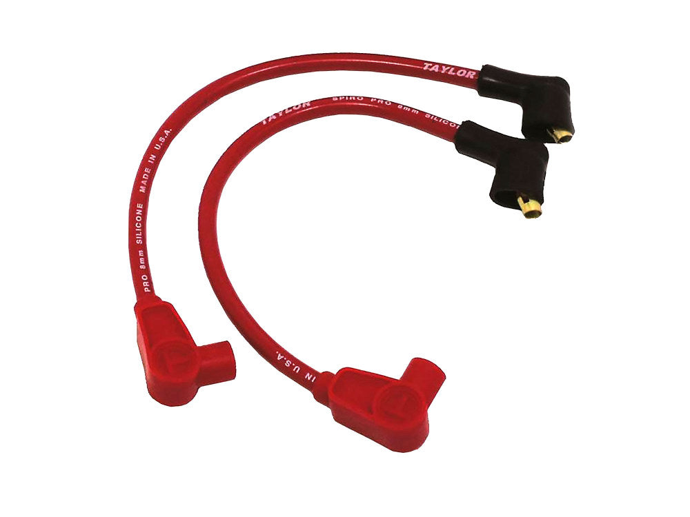 8mm Spark Plug Wire Set – Red. Fits FXR 1982-1994