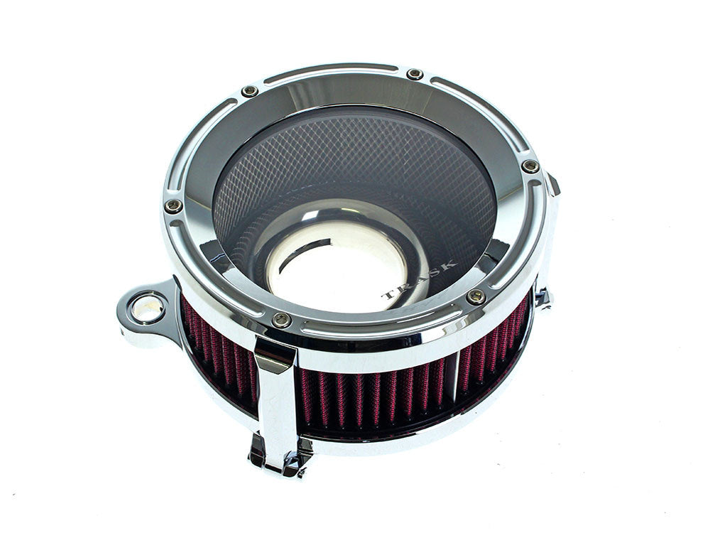 Assault Clear Air Cleaner Kit – Chrome. Fits Touring 2008-2016, Softail 2016-2017, CVO Softail 2011-2017 & Dyna Low Rider S 2016-2017 with Throttle-by-Wire