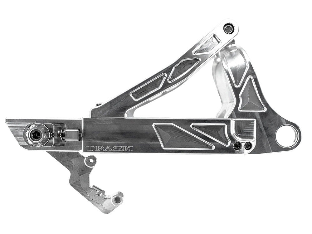 Billet Swing Arm – Raw Machine Finish. Fits Softail 2018up.