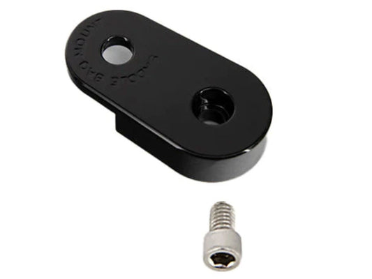 Saddlebag Support Bracket Kit. Fits Sport Glide & Heritage Softail Classic 2018up & Low Rider ST 2022up Running Trask Assault Exhaust Pipes.