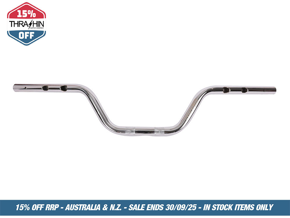 High Bend Bars – Chrome. Fits CVO Touring 2023up, Street Glide & Road Glide 2024up, Touring 2025up & Softail 2025up