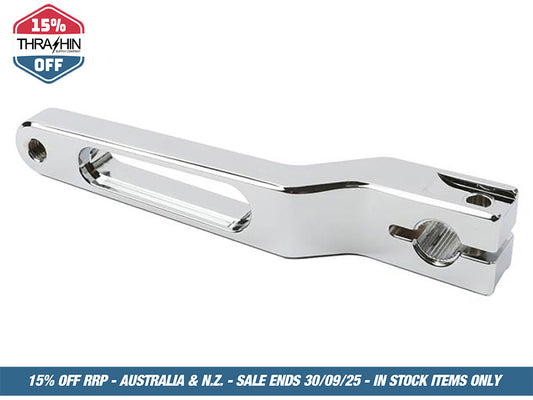 Billet Shift Lever β Chrome. 1in. Shorter Length. Fits Touring 1983up, Trike 2008up, FXR 1982-1994 & FL Softail 1986-2017.