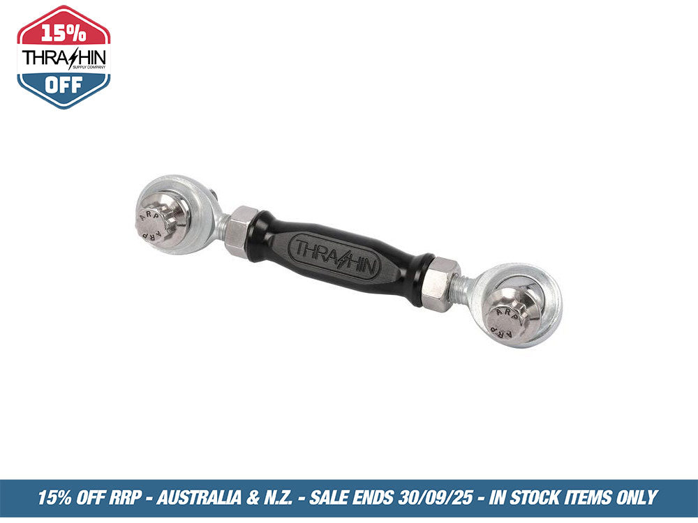 Shift Linkage – Black Anodized. Fits Dyna 1991-2017 & Softail 2018up with Mid Controls