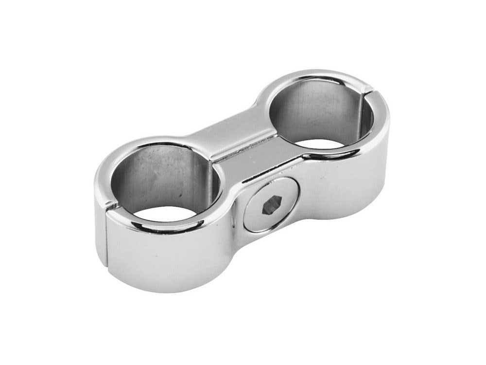 2 Hose Separator – Chrome. Fits 5/16in. or 3/8in. Hose