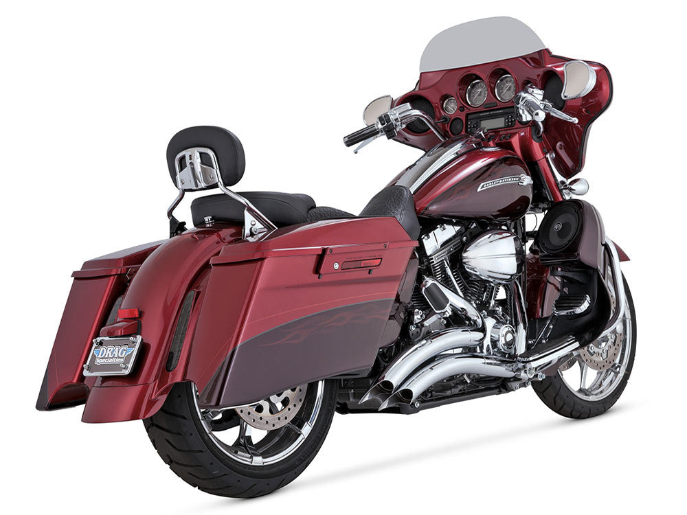 Big Radius Exhaust – Chrome. Fits Touring 2007-2016