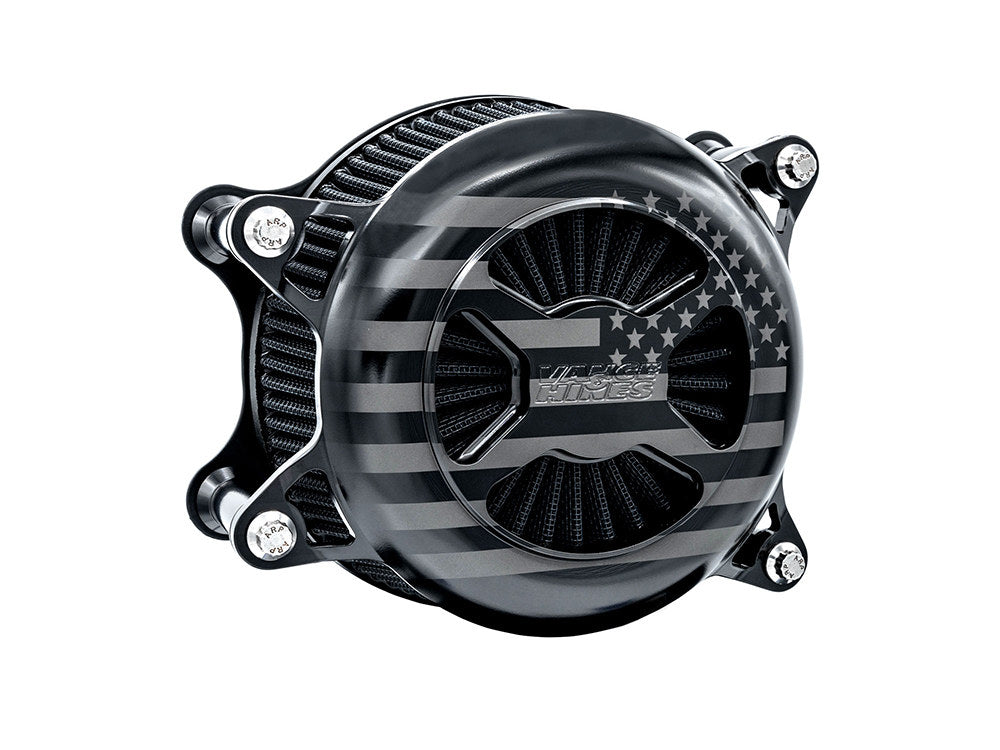 VO2 America Air Cleaner Kit – Black. Fits Touring 2017-2024 & Softail 2018-2024