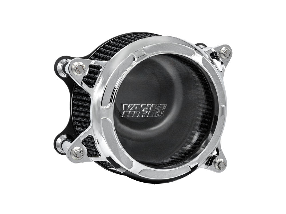 VO2 Insight Air Cleaner Kit – Chrome. Fits Touring 2017-2024 & Softail 2018-2024