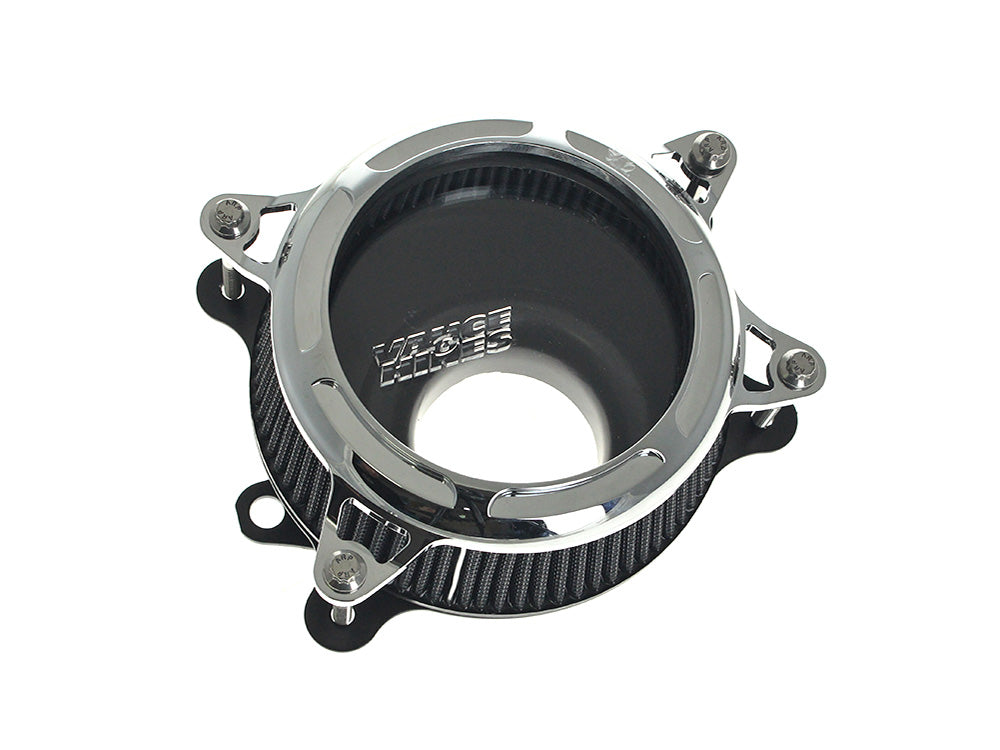 VO2 Insight Air Cleaner Kit – Chrome. Fits CVO Touring 2023up, Street Glide & Road Glide 2024up, Touring 2025up & Softail 2025up