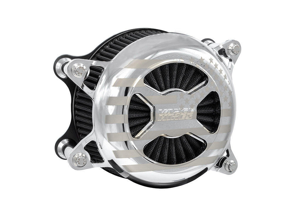 VO2 America Air Cleaner Kit – Chrome. Fits Touring 2017-2024 & Softail 2018-2024