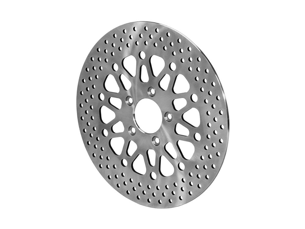 11.8in. Front Disc Rotor – Bright Stainless Steel. Fits Dyna 2006-2017, Softail 2015up, Sportster 2014-2021 & Touring 2008-2023