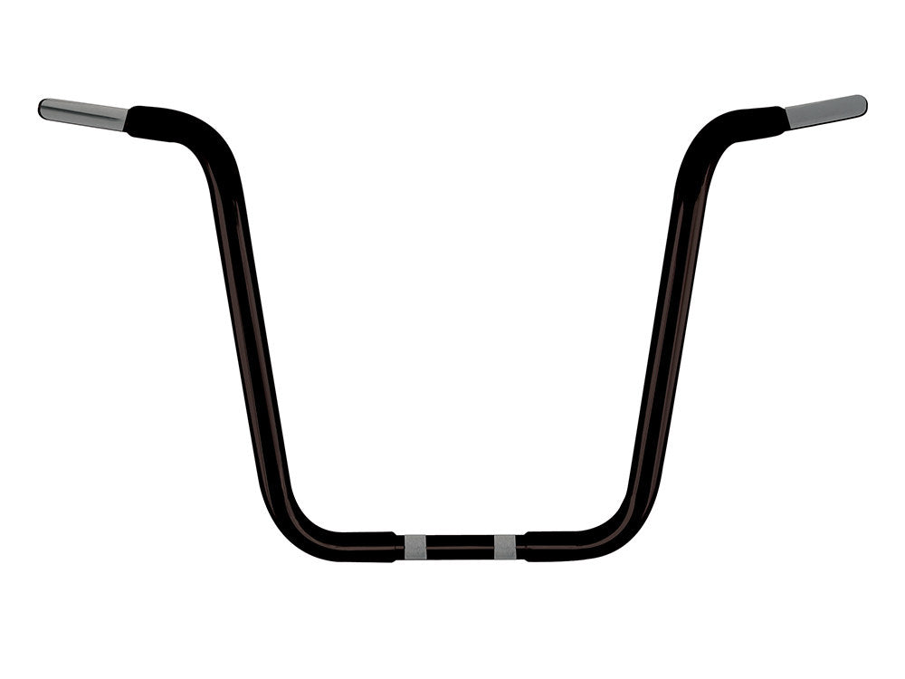 16in. x 1-1/4in. Chubby Ape Hanger Handlebar – Gloss Black.