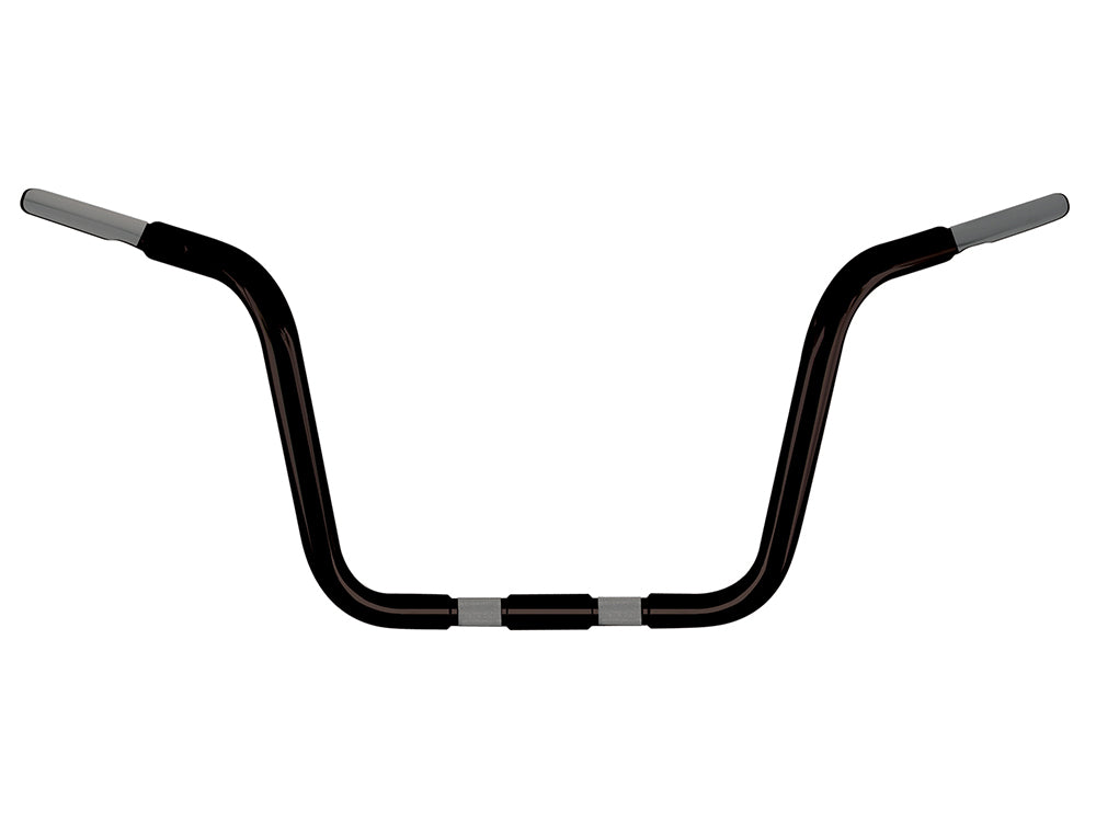 12-1/2in. x 1-1/4in. Chubby Springer Ape Hanger Handlebar – Gloss Black. Fits OEM Softail Springer 1988-2009