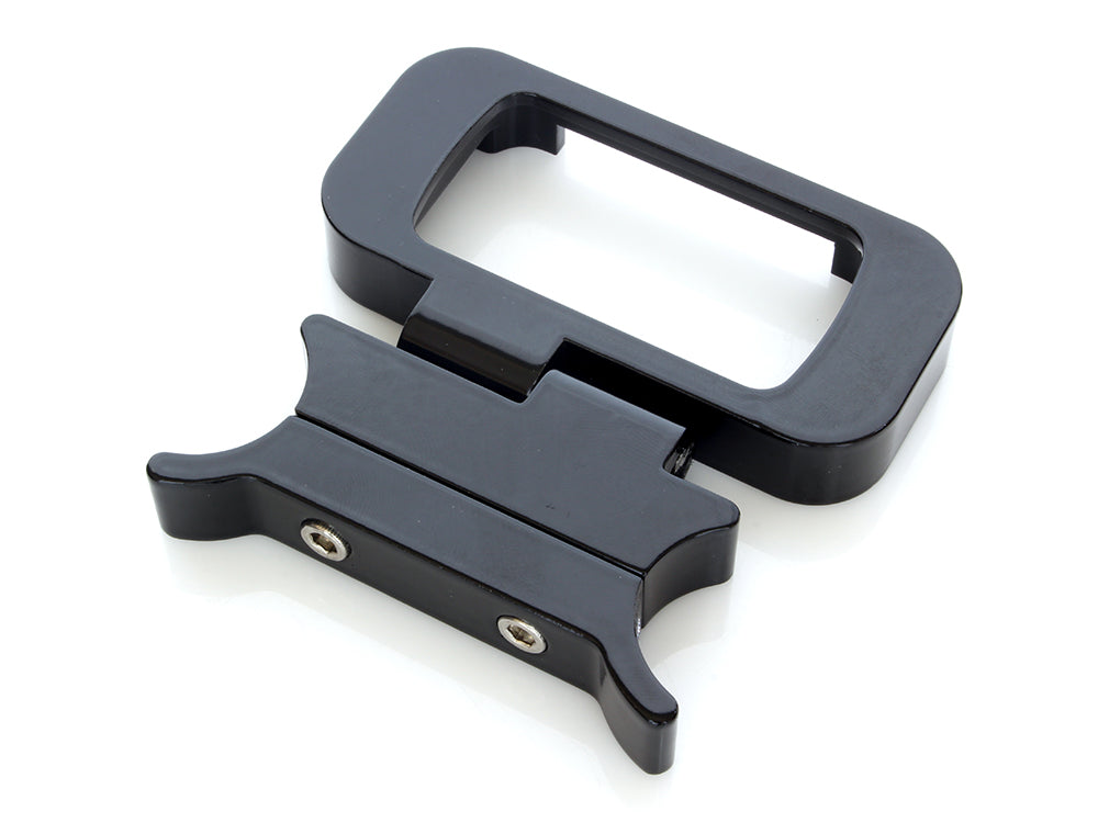 Adjustable Gauge Mount – Gloss Black. Fits Street Bob & Breakout 2018up & Standard 2020up.