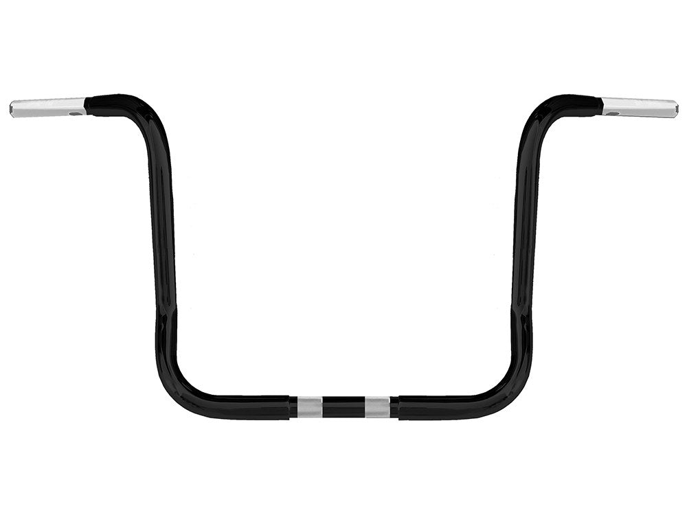 14in. x 1-1/4in. Chubby Bagger Ape Handlebar – Gloss Black. Fits Ultra Models 1996-2024 and Street Glide 1996-2023