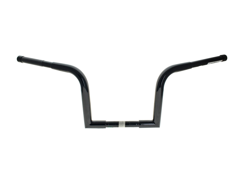 10in. x 1-1/4in. Chubby OutlawZ Ape Hanger Handlebar with Narrow Bottom – Gloss Black.