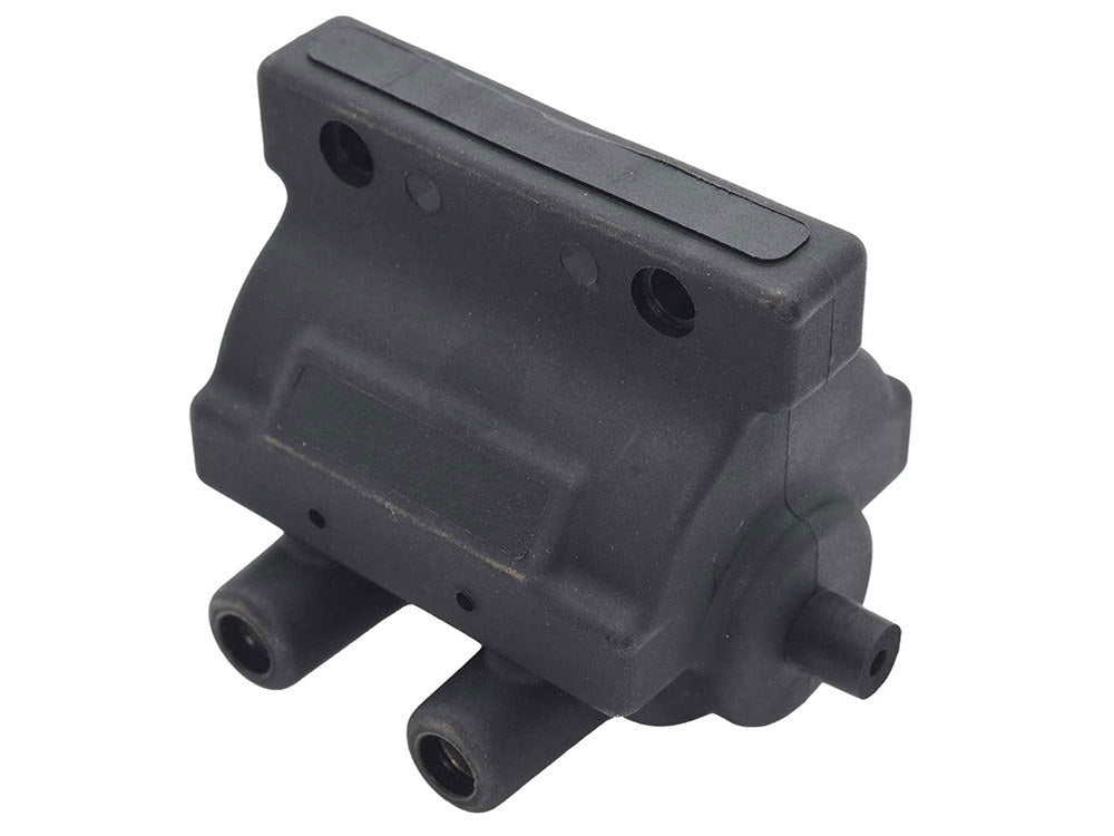 Ignition Coil – Black. Fits Big Twin & Sportster 1965-1998 with Points.