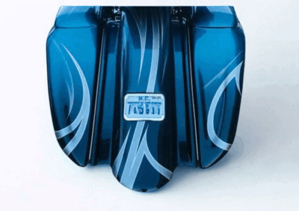 DBC345 | Harley-Davidson "Loud Street Sweeper" Audio Bags Rear End 1997 To 2008