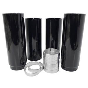 HARLEY V-ROD - Upper and Lower Fork Covers for Wide triple tree kit