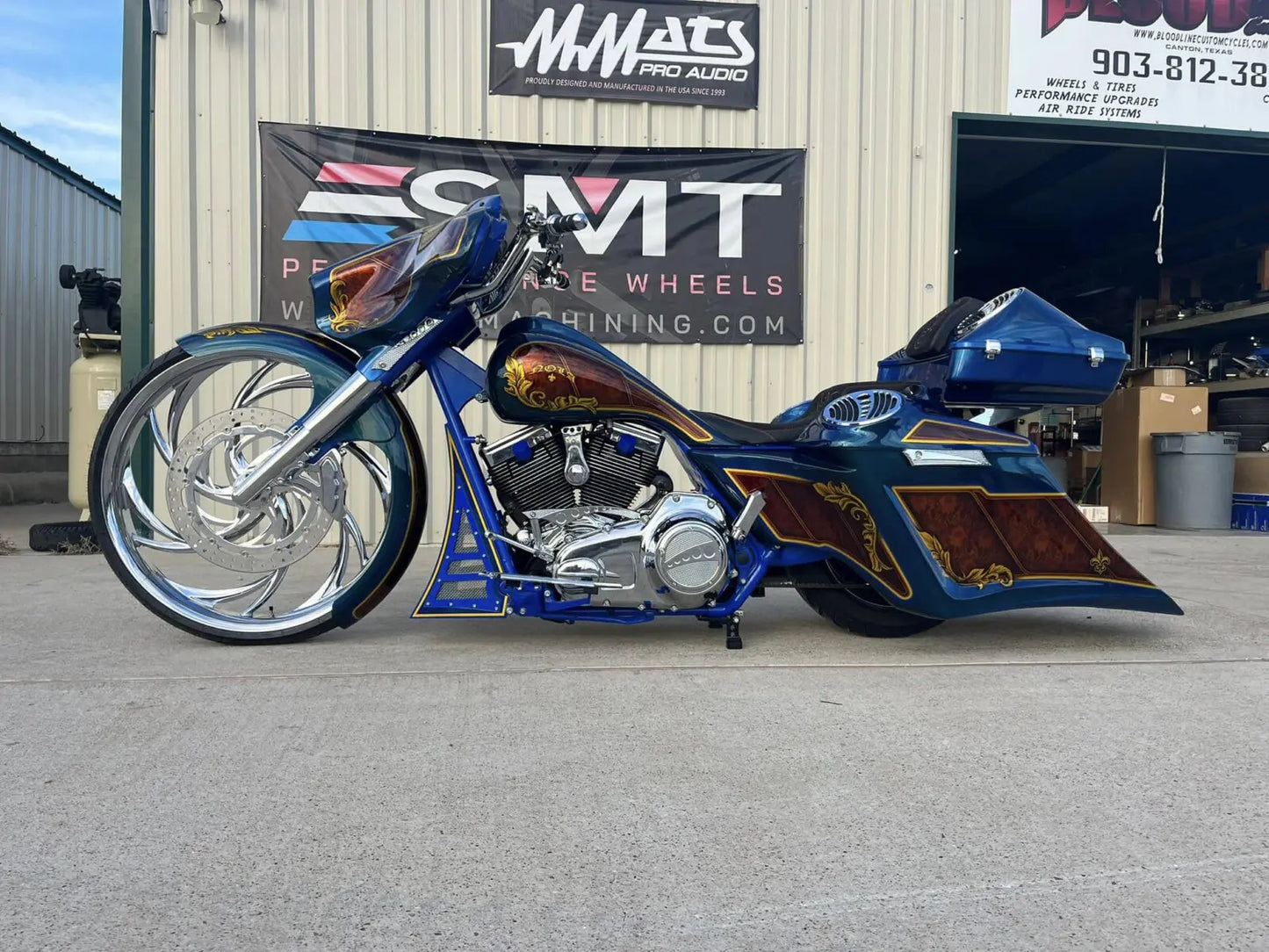 Chrome Billet Combo Ignition and Air Ride Set-up quantity