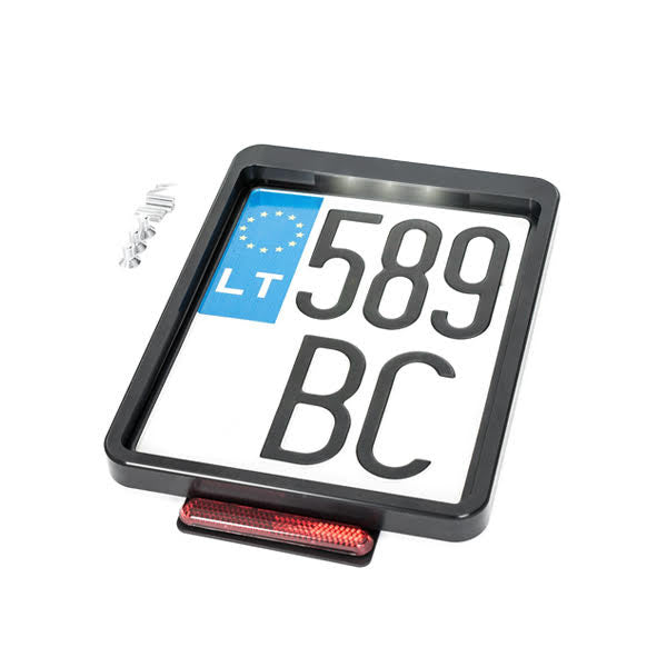 Lithuanian H-D "Blind Hole" License Plate Holder