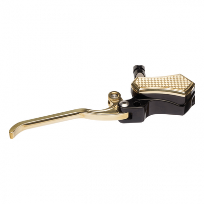 Diamond Slim Brake Master Cylinder Black – Cap Brass – Lever Brass