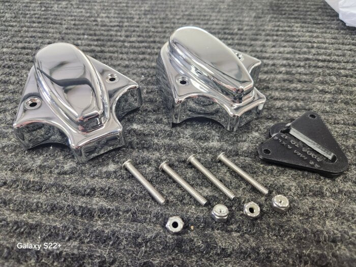 Axle Covers for AF Kustoms Softail OG Swingarm quantity