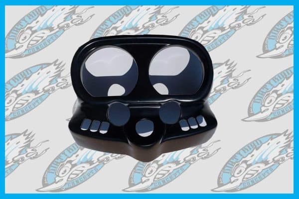 DBC272 | Harley-Davidson ?T3? Road Glide Specific Pull Back T-Bar Gauge Cap 2015 To 2023