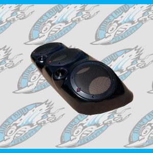 Harley Street Glide Road Glide Road King Triple Six Audio Speaker Lids 2014 To 2023 | DBC316