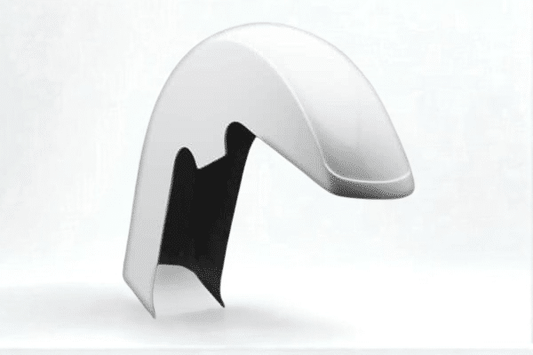 DBC024 | Harley-Davidson "Drop Top" Front Fender 26?
