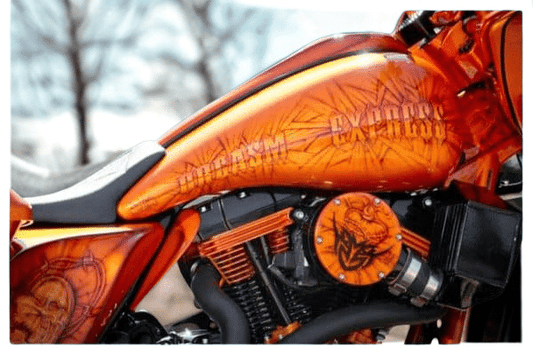 DBC095 | Harley-Davidson Street Glide / Road Glide Cutting Edge Gas Tank Kit 2008 To 2023