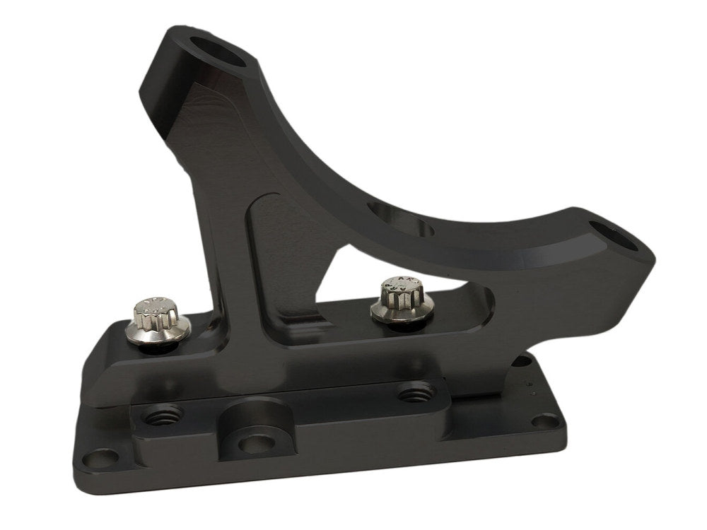 Radial Caliper Brake Mount For Next Gen Fork Legs – Black Anodized.