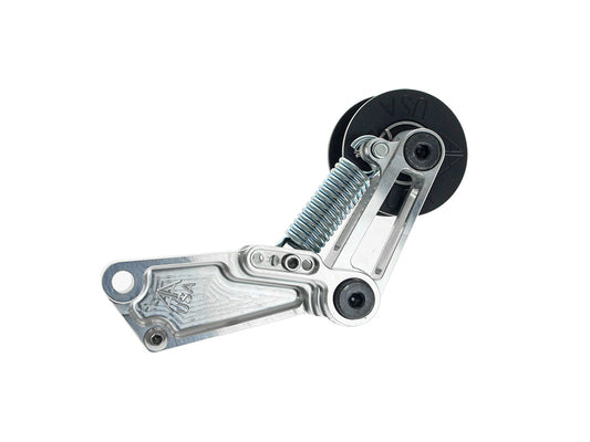 Spreading Eagle Rear Chain Tensioner – Black. Fits Softail 2018up