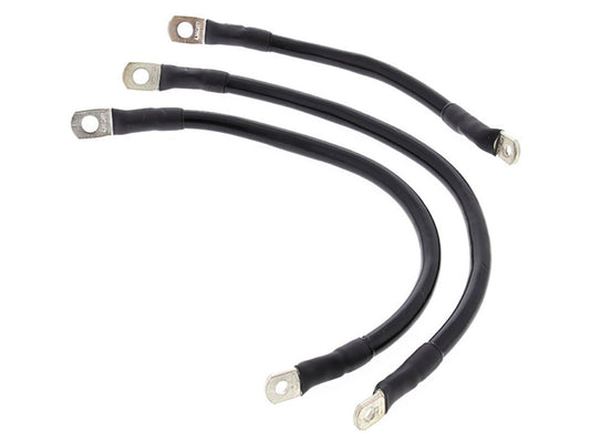 Battery Cable Kit – Black. Fits Touring 1993-2008