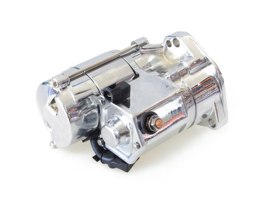 1.4kw Starter Motor – Chrome. Fits Big Twin 1989-2006
