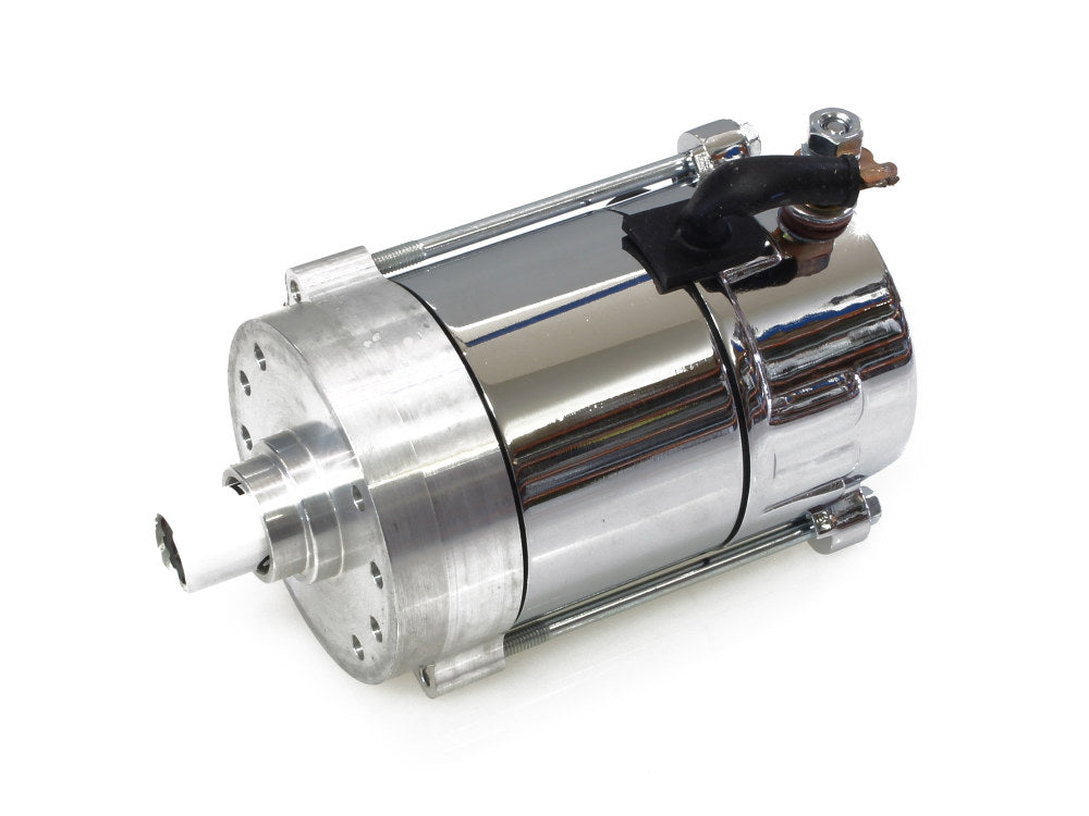 1.4kw Hitachi Starter Motor – Chrome. Fits Big Twin 1970-1988